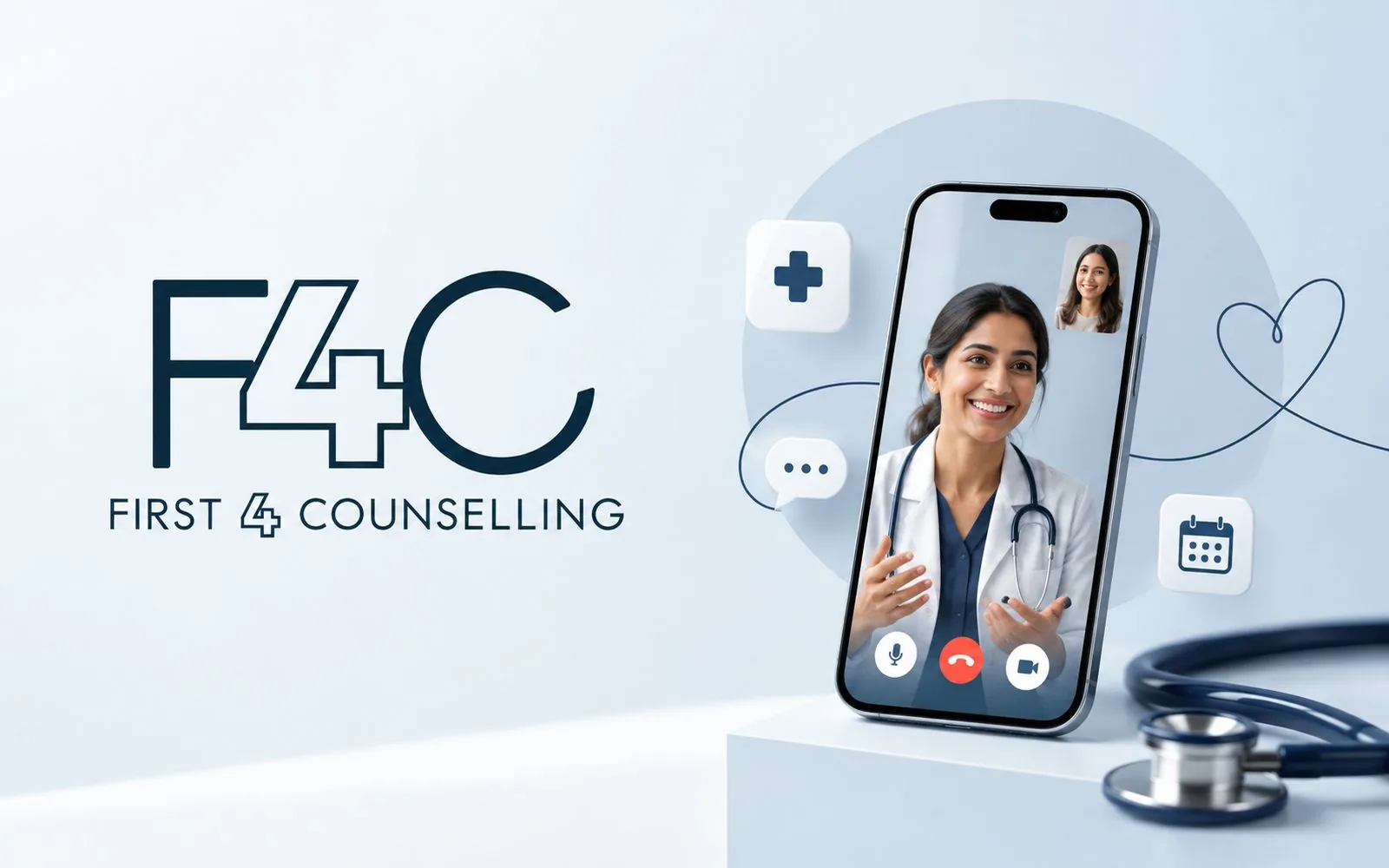 F4C full website design for a telemedicine platform