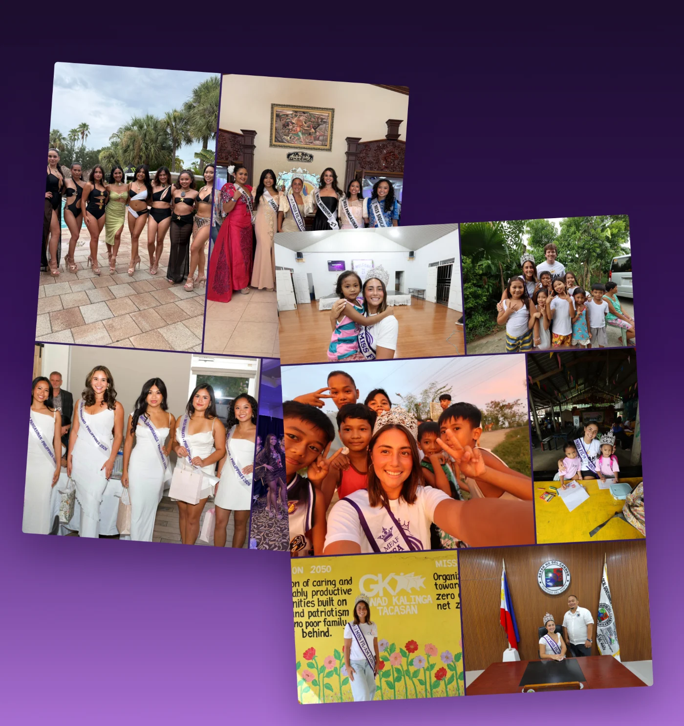 The immersion trip and Gawad Kalinga photo spread