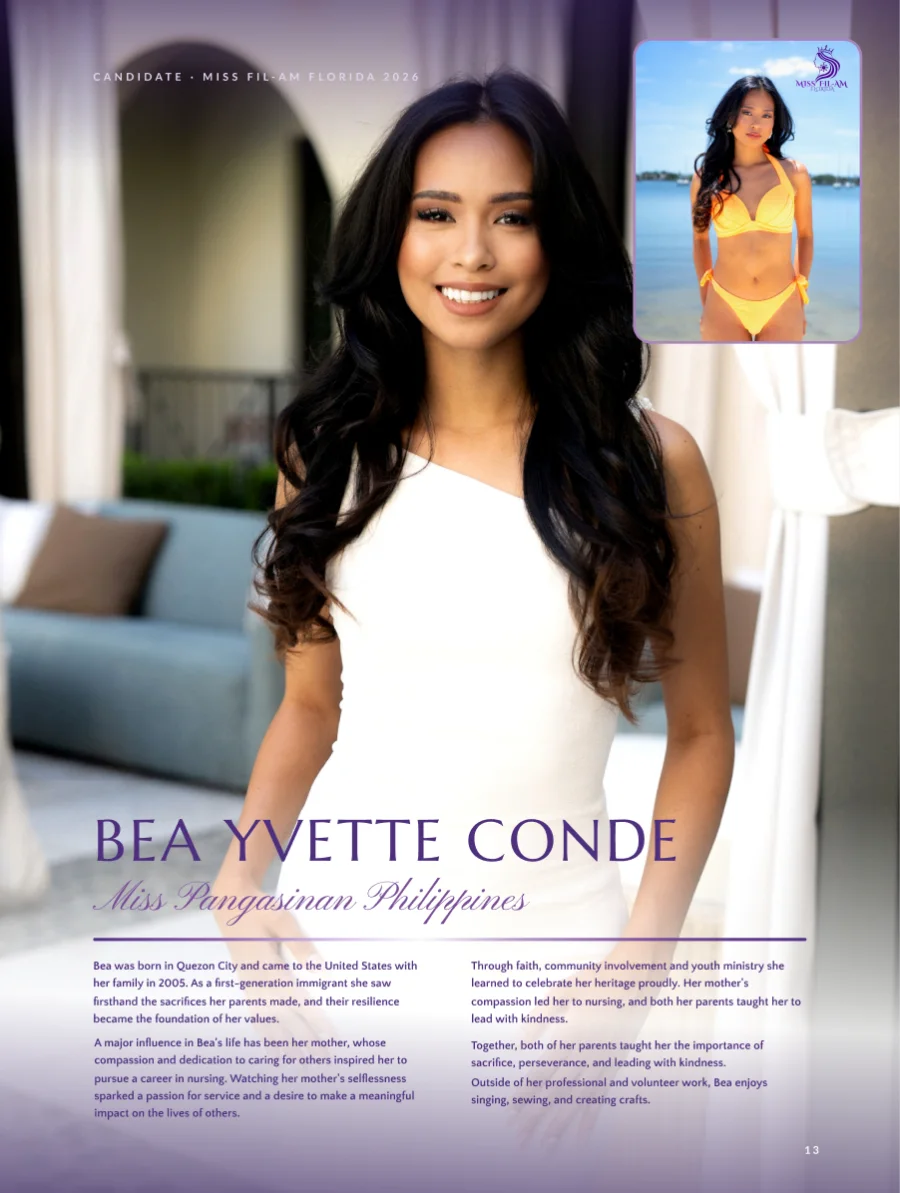 Contestant profile: Bea Yvette Conde