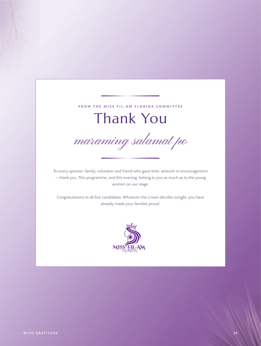 Thank you